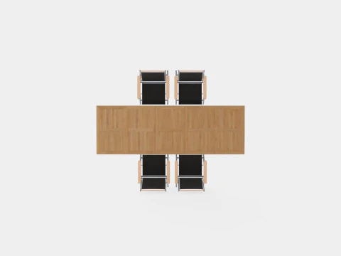 Nice dining set 3D Model