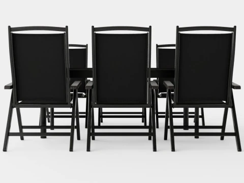 Nice dining set 3D Model