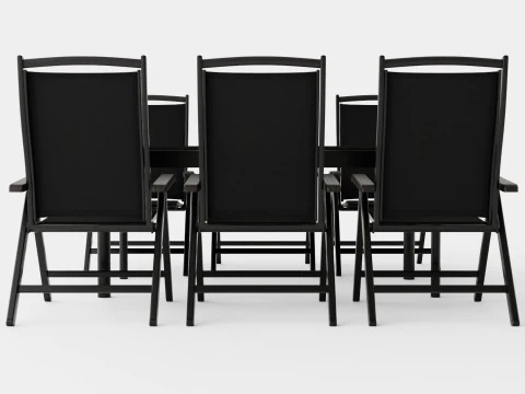 Nice dining set 3D Model