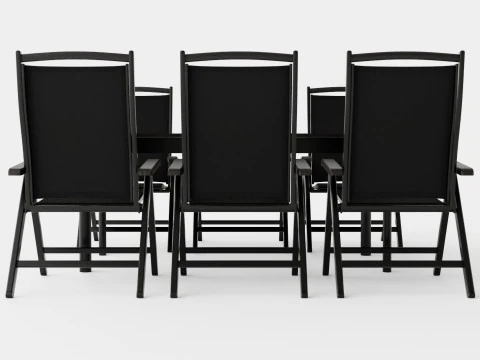 Nice dining set 3D Model