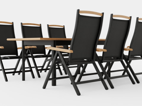 Nice dining set 3Dモデル