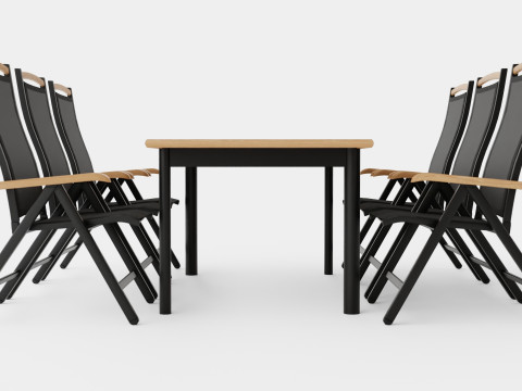 Nice dining set 3D Модель