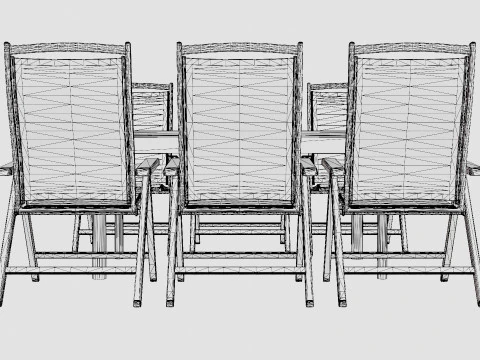 Nice dining set 3D Model