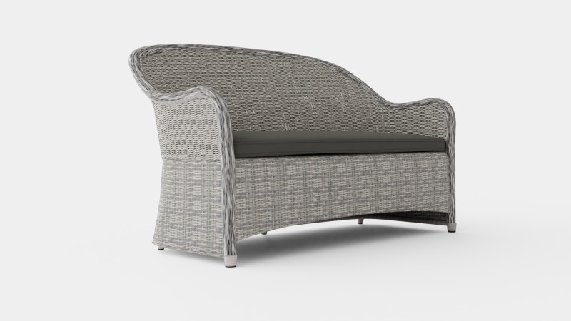 Roma 2-seater sofa 3D 模型 .c4d .max .obj .3ds .fbx .stl .blend