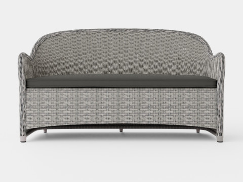 Roma 2-seater sofa 3D 模型