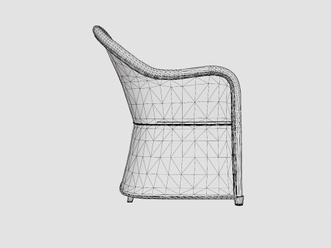 Roma 2-seater sofa 3D 模型