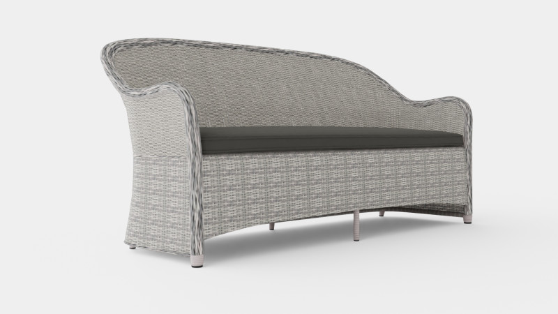 Roma 3-seater sofa 3D Модель .c4d .max .obj .3ds .fbx .stl .blend 