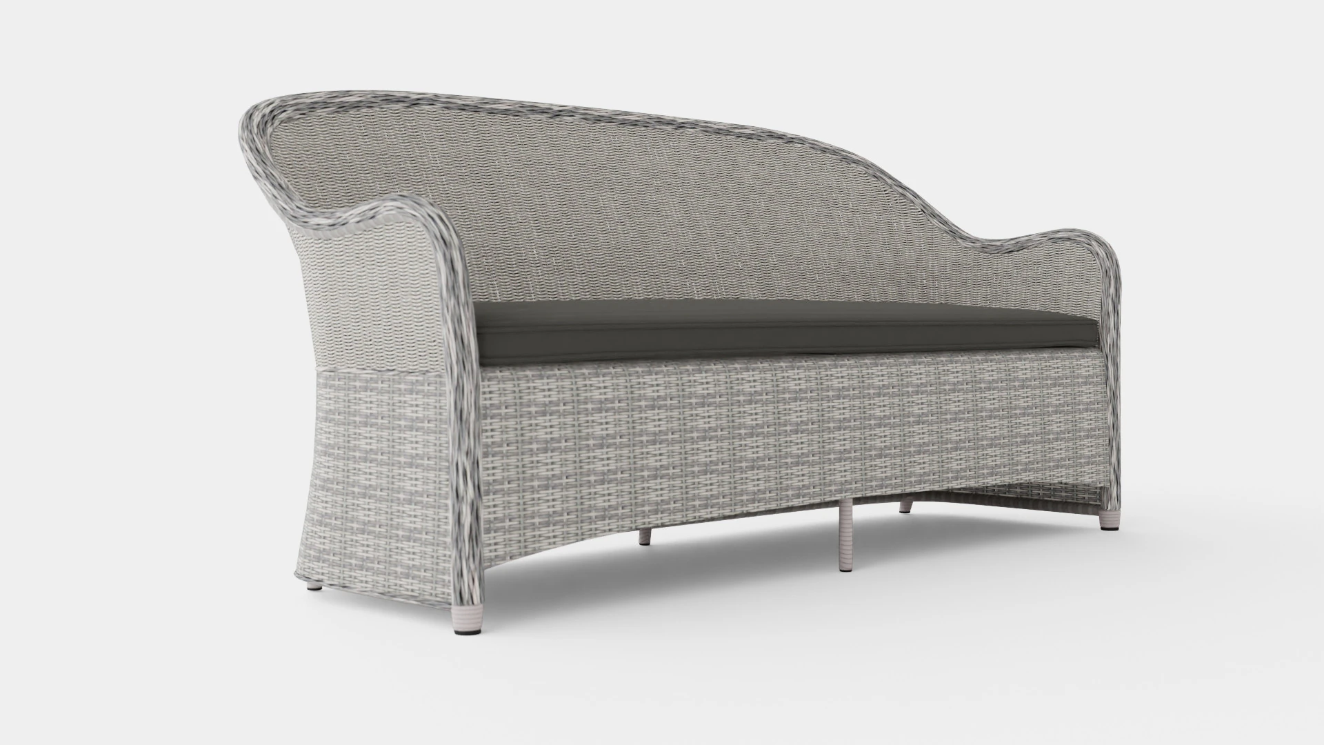 Roma 3-seater sofa 3D Model .c4d .max .obj .3ds .fbx .stl .blend