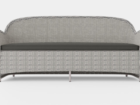 Roma 3-seater sofa 3D Модель