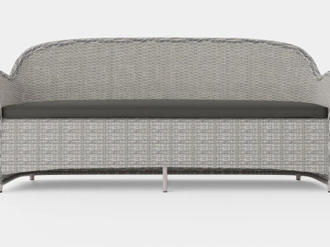 Roma 3-seater sofa 3D Model