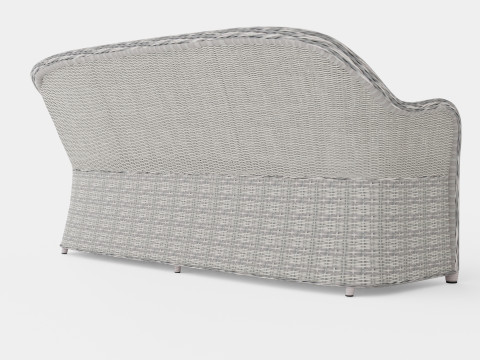 Roma 3-seater sofa 3D Модель