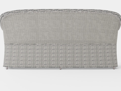 Roma 3-seater sofa 3D Модель