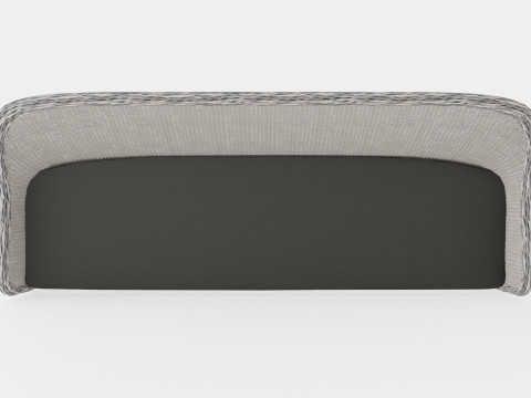 Roma 3-seater sofa 3D Модель
