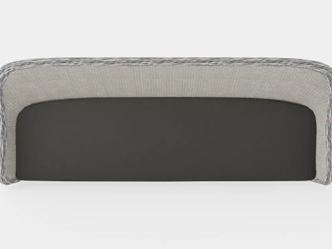 Roma 3-seater sofa 3D Model