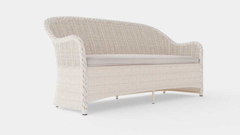 Roma 3-seater sofa 3D Model .c4d .max .obj .3ds .fbx .stl .blend 