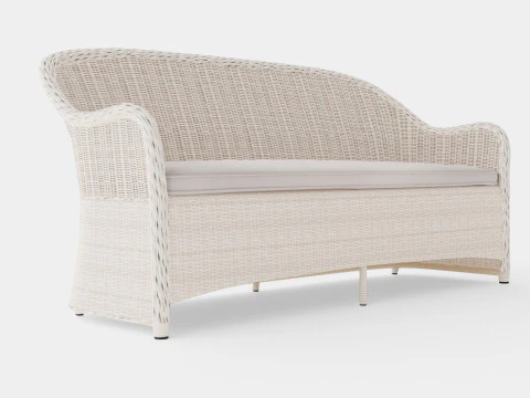 Roma 3-seater sofa 3D Model
