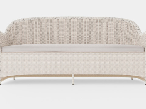 Roma 3-seater sofa 3D Model