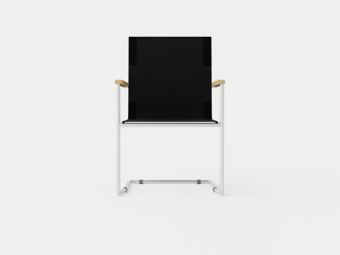 Hono stacking chair Model 3D
