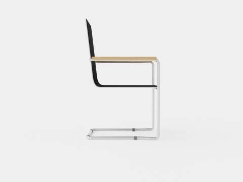 Hono stacking chair Model 3D
