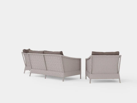 Askim sofa set 3D Model