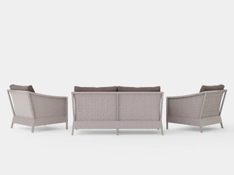 Askim sofa set 3D Model