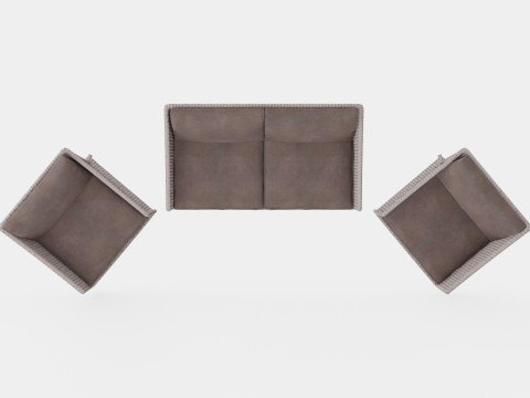 Askim sofa set 3D Model