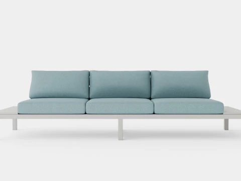 Djursholm Lounge sofa 3D Model