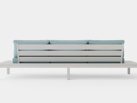 Djursholm Lounge sofa 3D Model