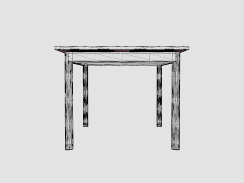 Nice dining table 3D Model
