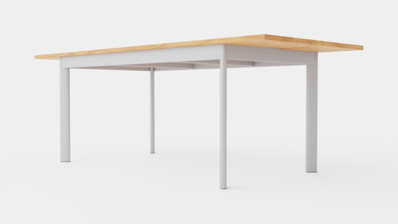 Nice dining table 3D Model .c4d .max .obj .3ds .fbx .stl .blend 
