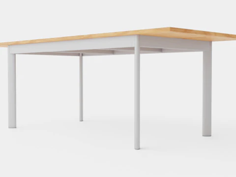 Belle table &agrave; manger Modèle 3D