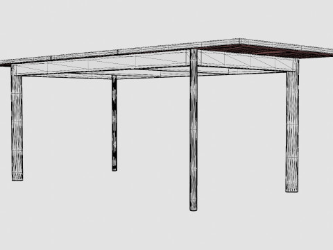 Nice dining table 3D Model