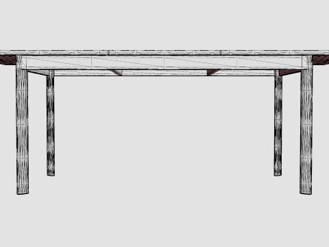 Nice dining table 3D Model