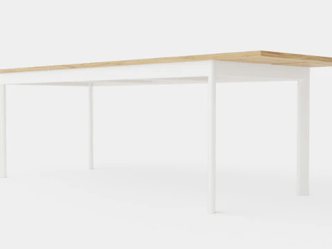 Bel tavolo da pranzo Modello 3D