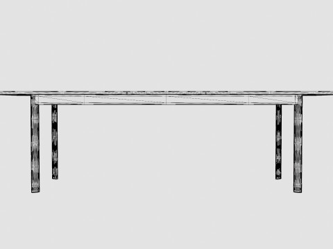 Nice dining table 3D 模型