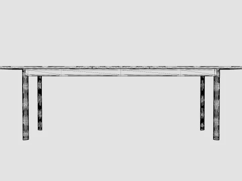 Nice dining table 3D Model
