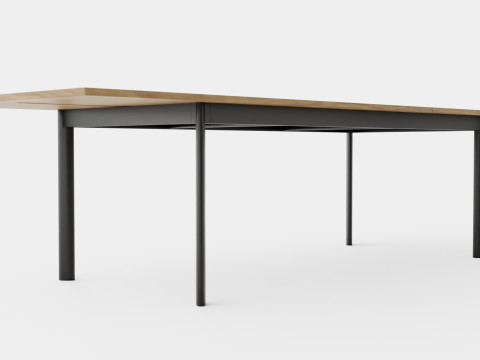 Nice dining table Model 3D