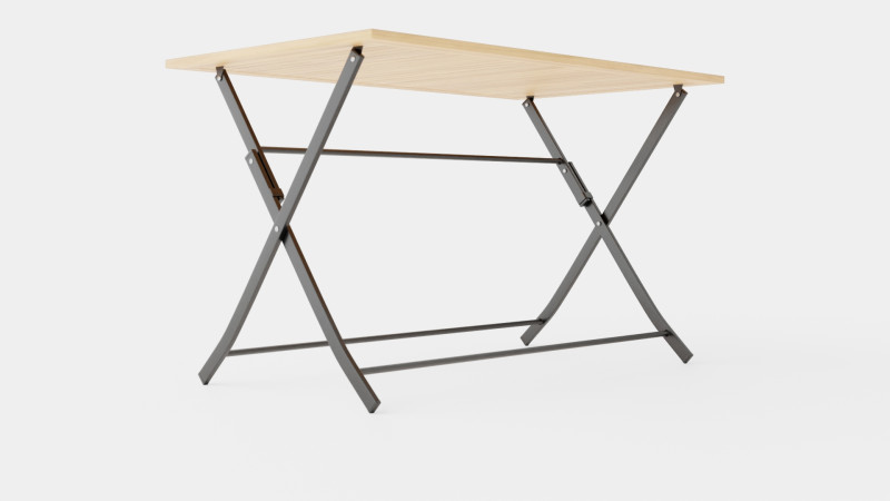 Nice folding table 3D Модель .c4d .max .obj .3ds .fbx .stl .blend 
