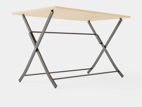 Jolie table pliante Modèle 3D