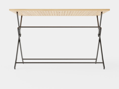 Nice folding table 3D Модель