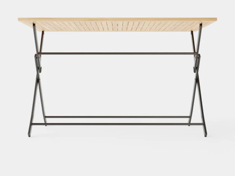 Nice folding table 3D Model