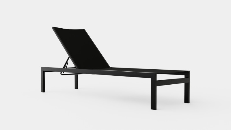 Vegas lounge bed Model 3D .c4d .max .obj .3ds .fbx .stl .blend 