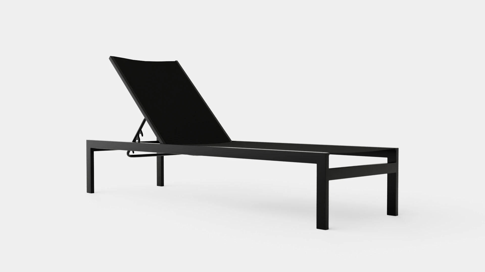 Vegas lounge bed 3D Model .c4d .max .obj .3ds .fbx .stl .blend 