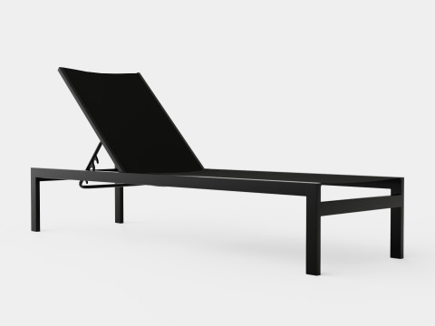 Vegas lounge bed 3D Model