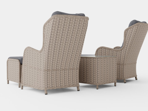 Easton cafe set 3D Model