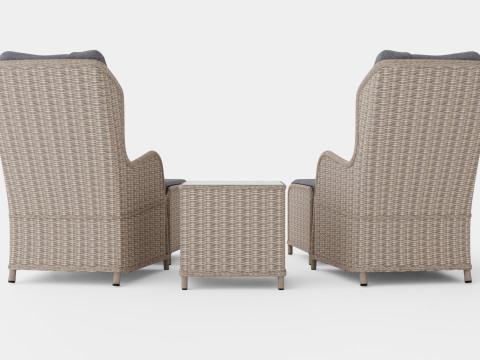 Easton cafe set 3D Model
