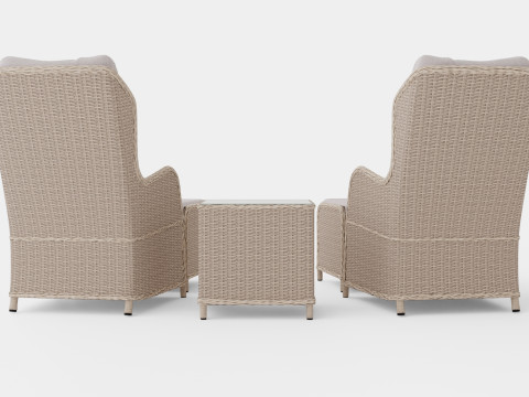 Easton cafe set 3Dモデル