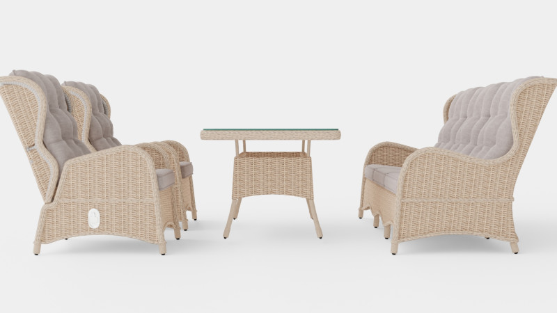 Easton sofa set 3D Модель .c4d .max .obj .3ds .fbx .stl .blend 