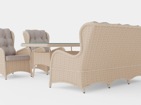 Easton sofa set 3D Модель