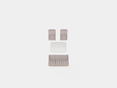 Easton sofa set 3D Модель